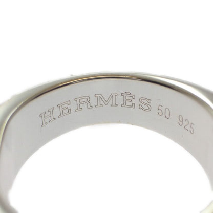 Hermes Clarte Ring Silver 925 10 50 Ladies [A Rank]