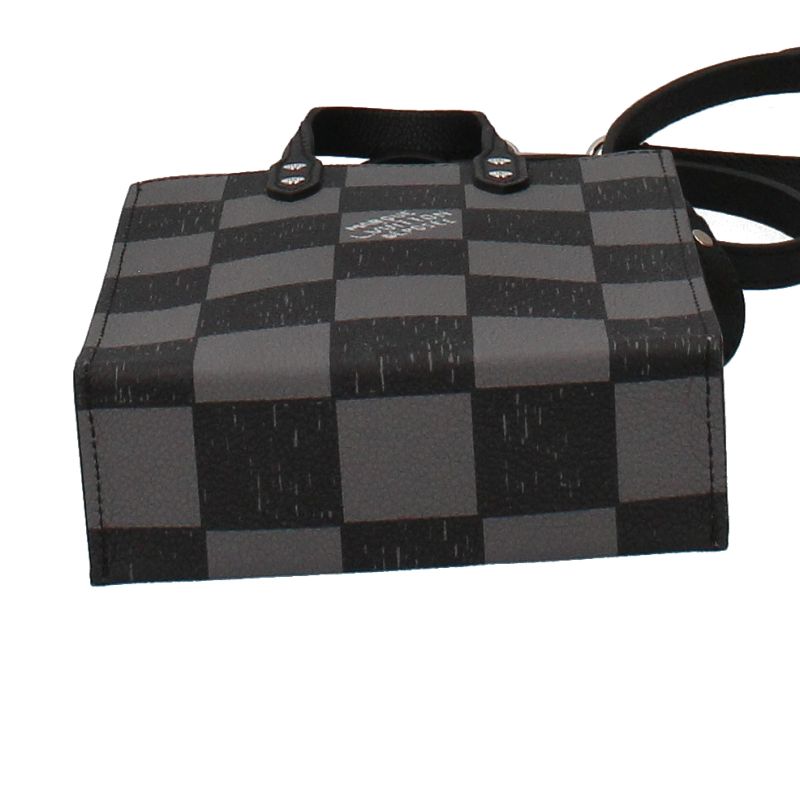 Louis Vuitton Sac Pla XS N60479 Damier Checkerboard Men's Shoulder Bag Black