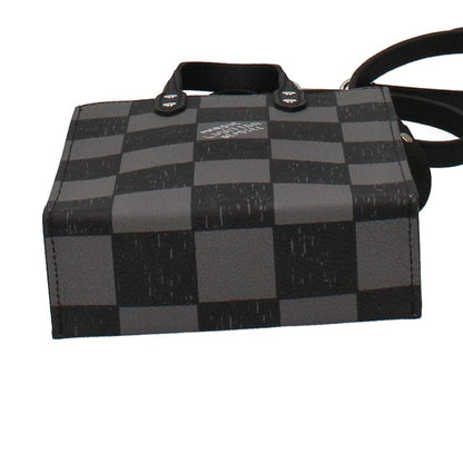 Louis Vuitton Sac Pla XS N60479 Damier Checkerboard Men's Shoulder Bag Black