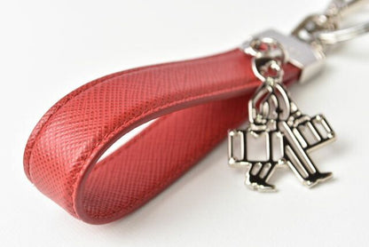 Prada Key Ring Key Holder Bag Charm Men's Prada Porter Motif 2pp125 053 F068z