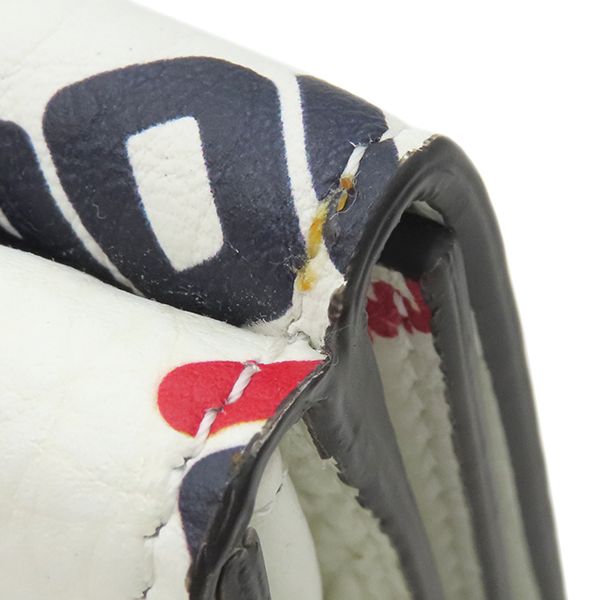 Fendi Trifold Wallet Fendi Roma Compact Wallet Leather White Gold Hardware Mini