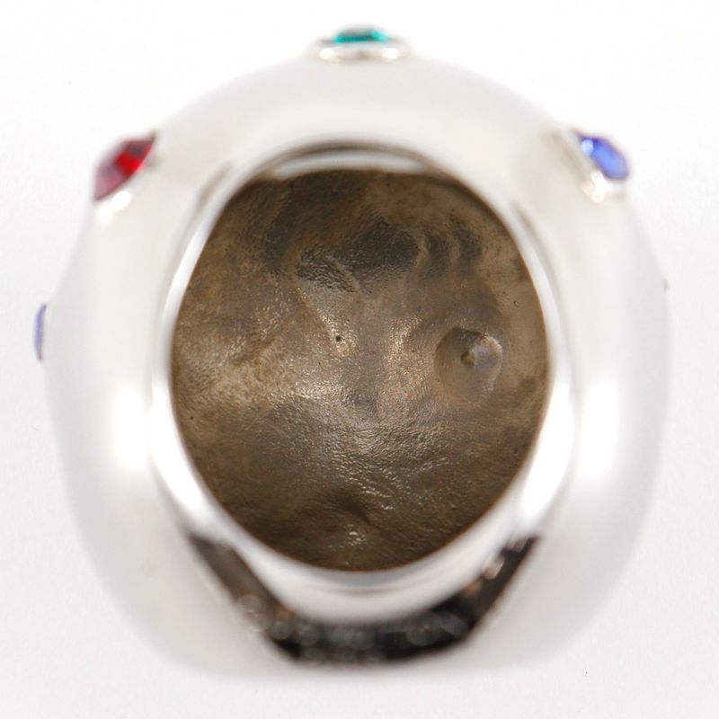 Louis Vuitton Bookle D'oreille Strass Cocktail Planet Rare Design And Rhinestone