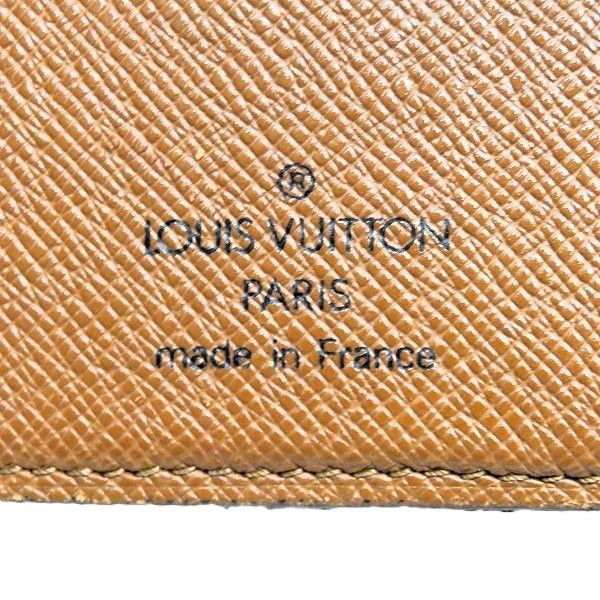 Louis Vuitton Monogram Porte Papier Zip M61207 Round Zipper Bifold Wallet Unisex