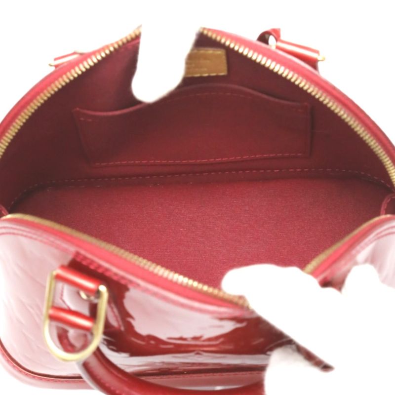 Louis Vuitton M90174 Monogram 2WAY Bag Alma BB Handbag Louis Vuitton Red