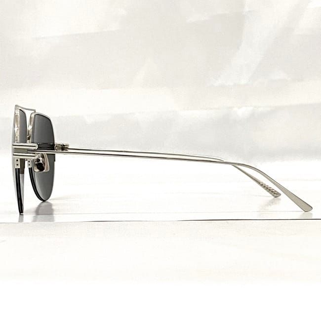 Bottega Veneta Sunglasses F21476 Silver Gray Mirror