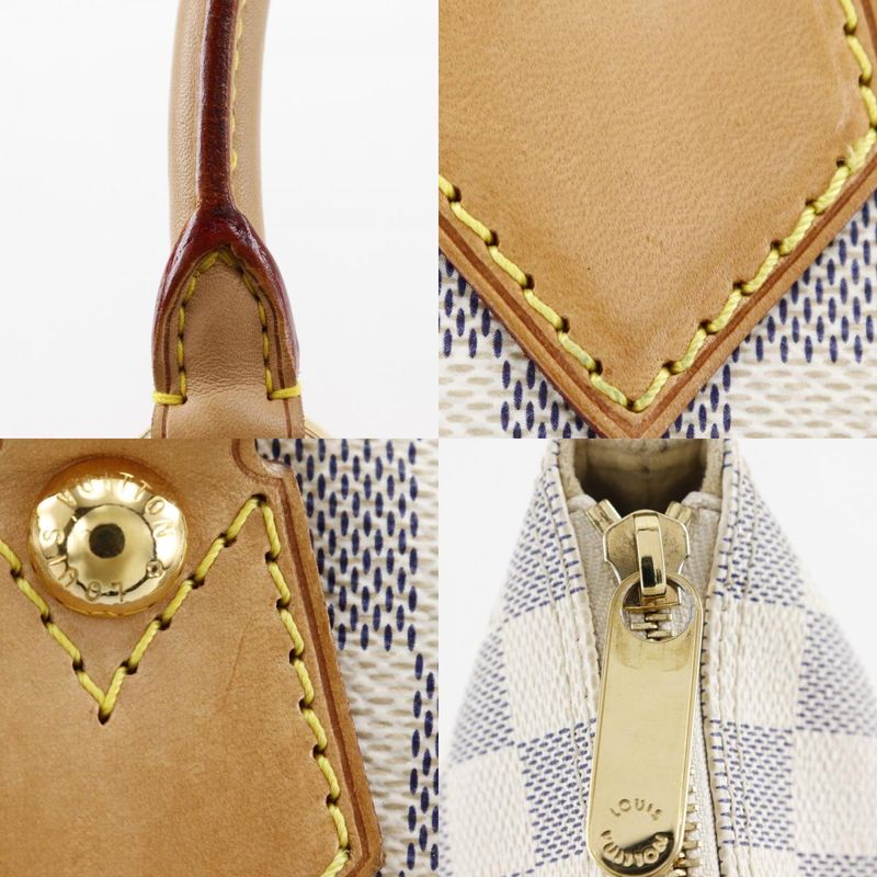 Louis Vuitton Saleya PM N51186 Damier Azure Canvas White Vi3057 Ladies Handbag