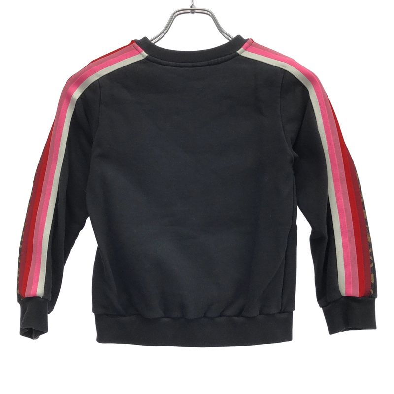 Fendi Kids Fendi Kids Logo Sweatshirt Jfh100 5v0 Black 7a