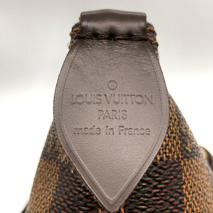 Louis Vuitton Saleya PM Tote Bag Damier Ebène N51183 Gold Hardware Vi0049