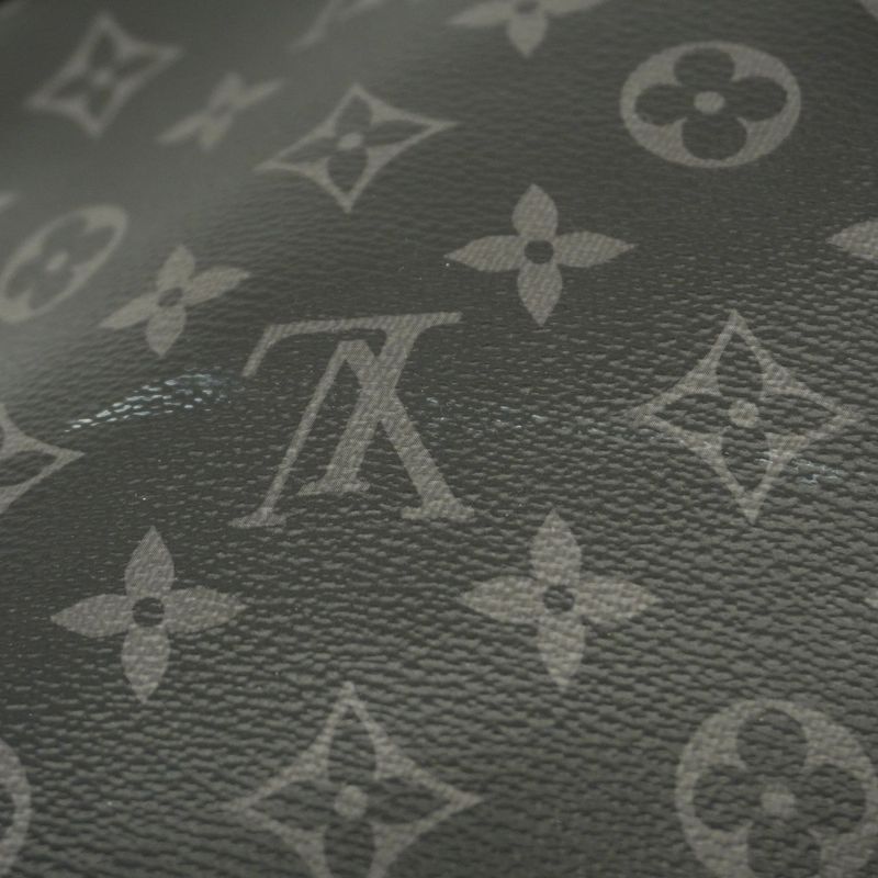 Louis Vuitton Monogram Eclipse Steamer Backpack M44052 Black Men's