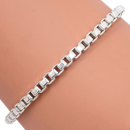 Tiffany & Co Venetian Silver 925 Ladies 15.9g Bracelet