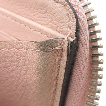 Louis Vuitton Long Wallet Zippy Wallet Monogram Mahina Rose Jasmine Silver