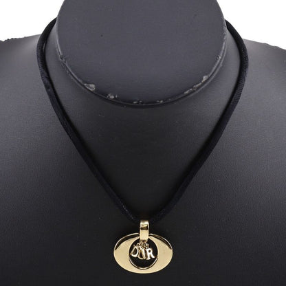 [dior] Christian Dior Logo Gold Plated Ladies 10.3g Necklace