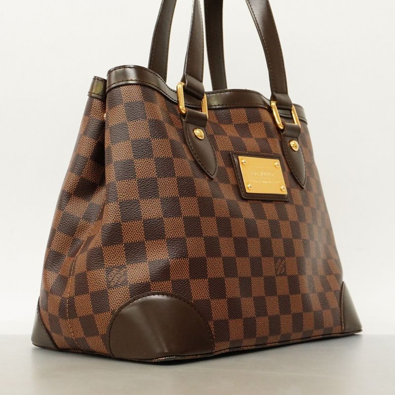 Louis Vuitton Damier Hampstead PM N51205 Ebene Womens Tote Bag