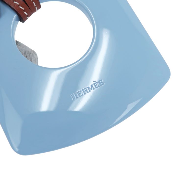 Hermes Necklace Dalva Sfumato Buffalo Horn Multicolor Blue Series