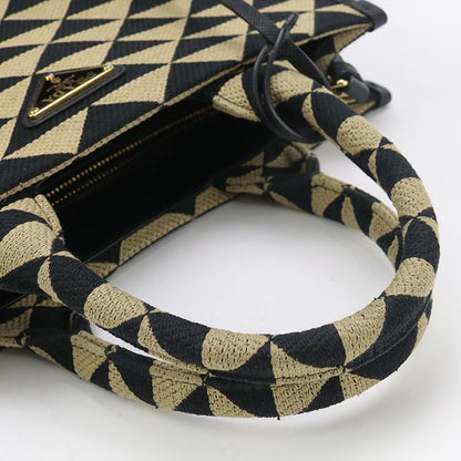 Prada 2WAY 1ba354 Tote Bag Canvas Scuff Deuce