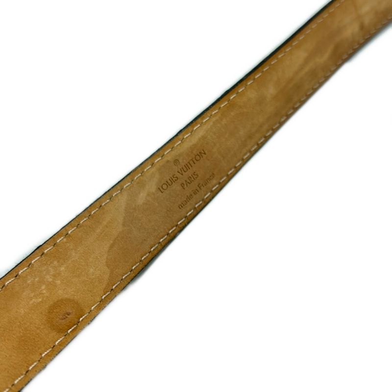 Louis Vuitton Belt 85/34 - Black Leather