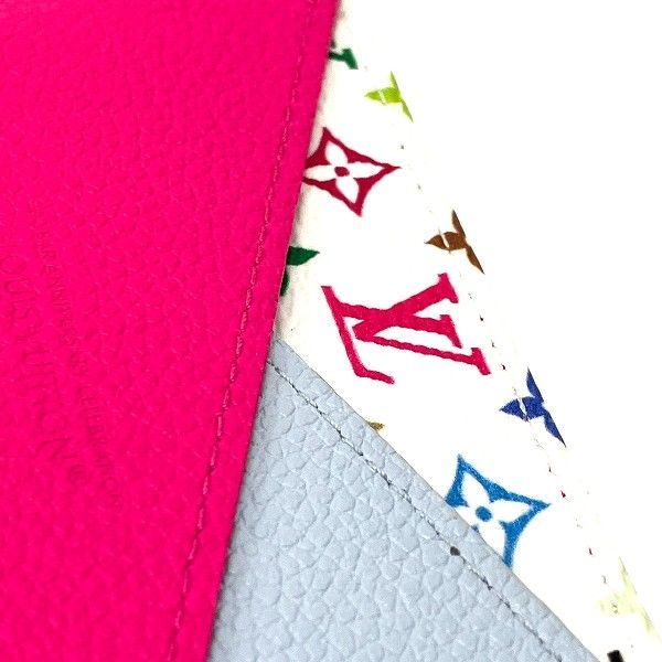 Louis Vuitton Monogram Multicolor Porte Cult Crisscross M14091 Card Case Women's