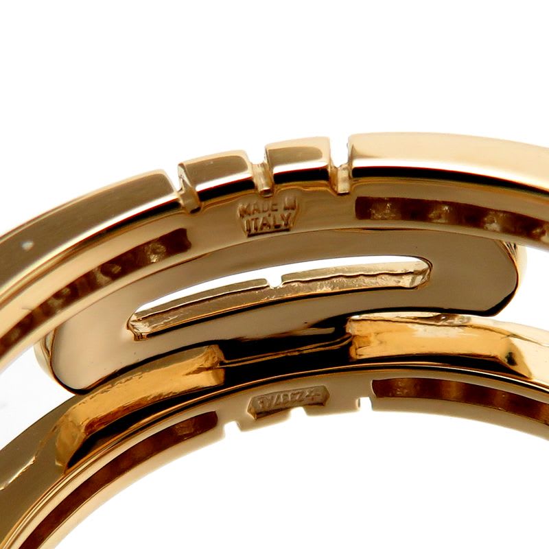 Bvlgari 54 Parentesi Openwork Ring