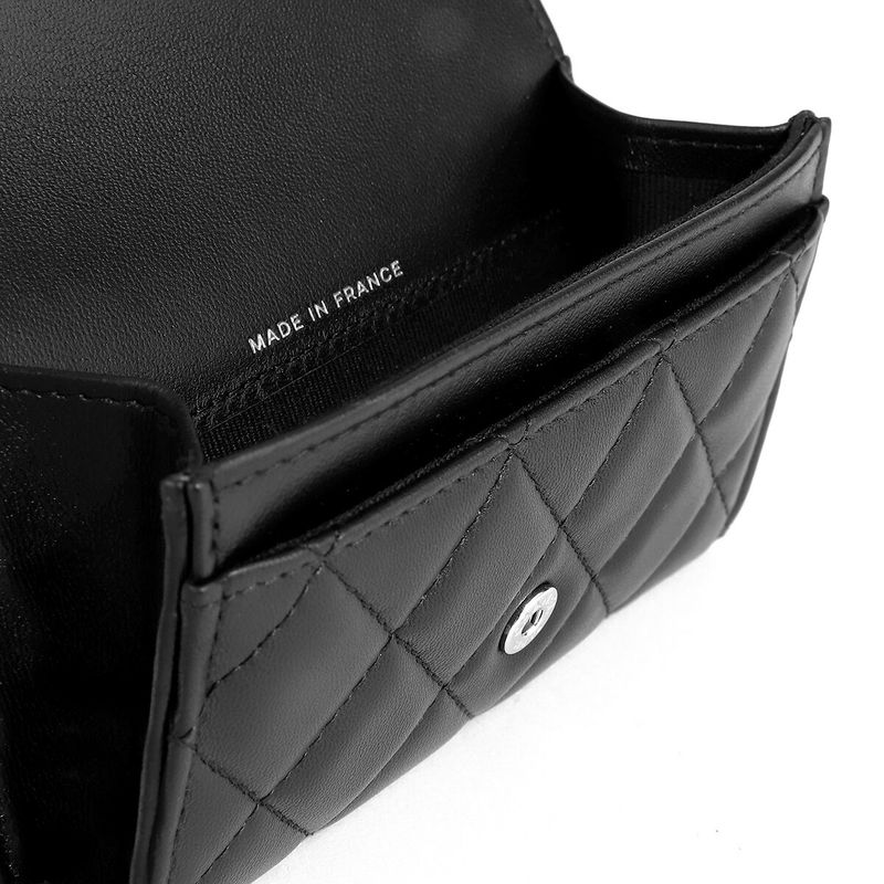 Chanel Card Case Black