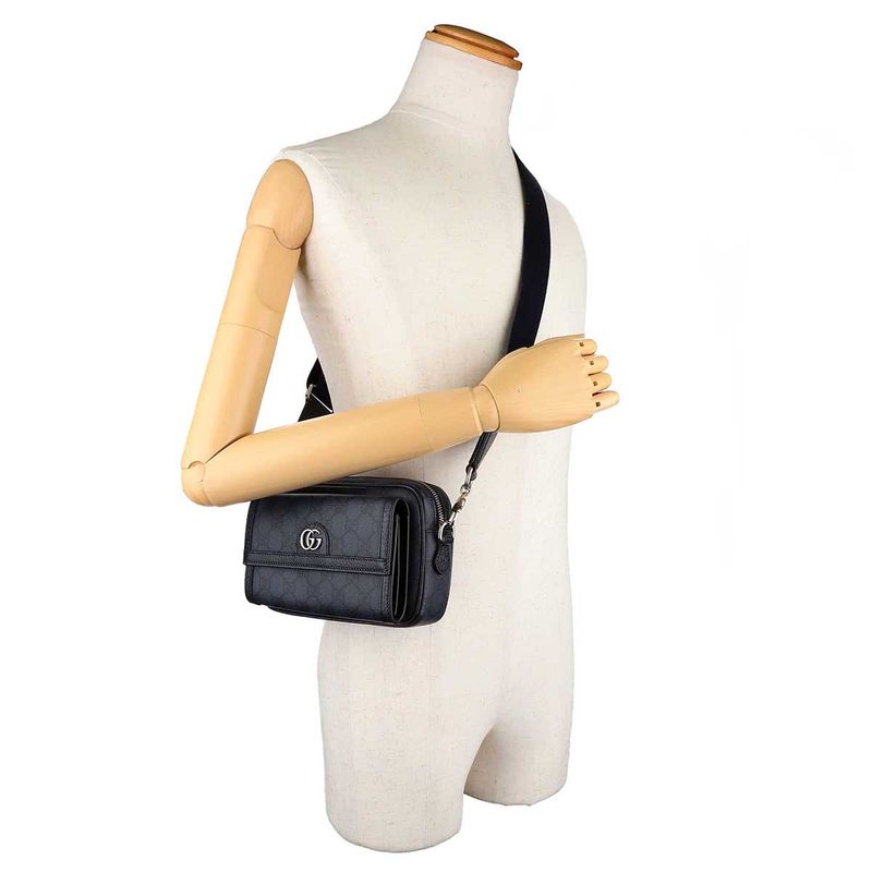 Gucci Shoulder Bag Ophidia Navy/black