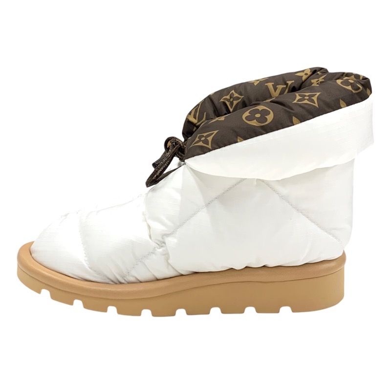 Unused Louis Vuitton Pillow Line Monogram Boots Short Boots Ankle Boots Shoes