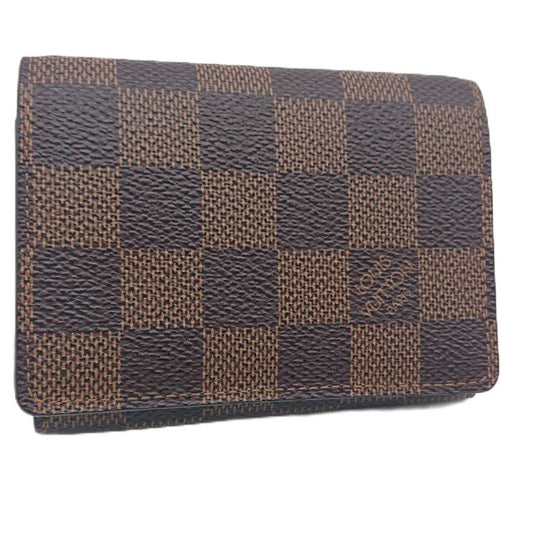 Louis Vuitton Business Card Holder Card Case Damier Enveloppe Carte De Visite HS