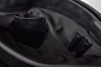 Chanel Shoulder Bag Tote Bag A4 Lamb Leather Black