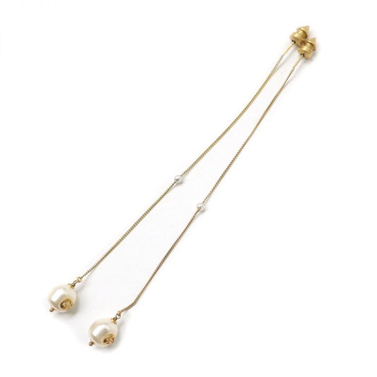 Gucci Interlocking G Earrings With Faux Pearls For Both Ears / Accessories