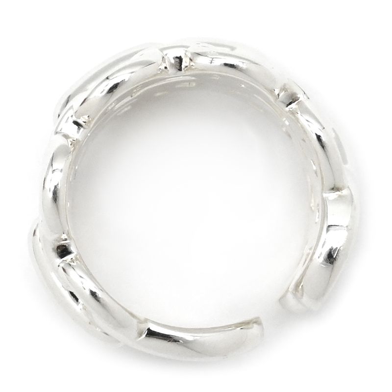 Hermes Ring Chaine D'ancre Anchene GM Silver 925 Silver #48 (Jp8) Accessories