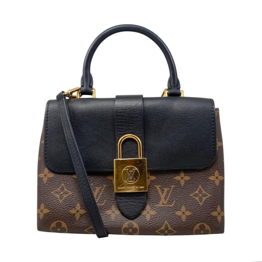 Louis Vuitton Handbag Shoulder Bag Rocky BB M44141 Monogram Noir Black Black