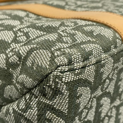 Dior/christian Dior Handbag Trotter Khaki×beige Leather