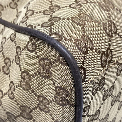 Gucci Boston Bag GG Patternsherry (web) 153240 Dark Brown X Beige X Multi Main