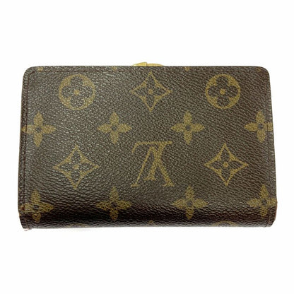 Louis Vuitton M61663 Monogram PVC Portmonnais Vieviennois Brown 403633 Bifold