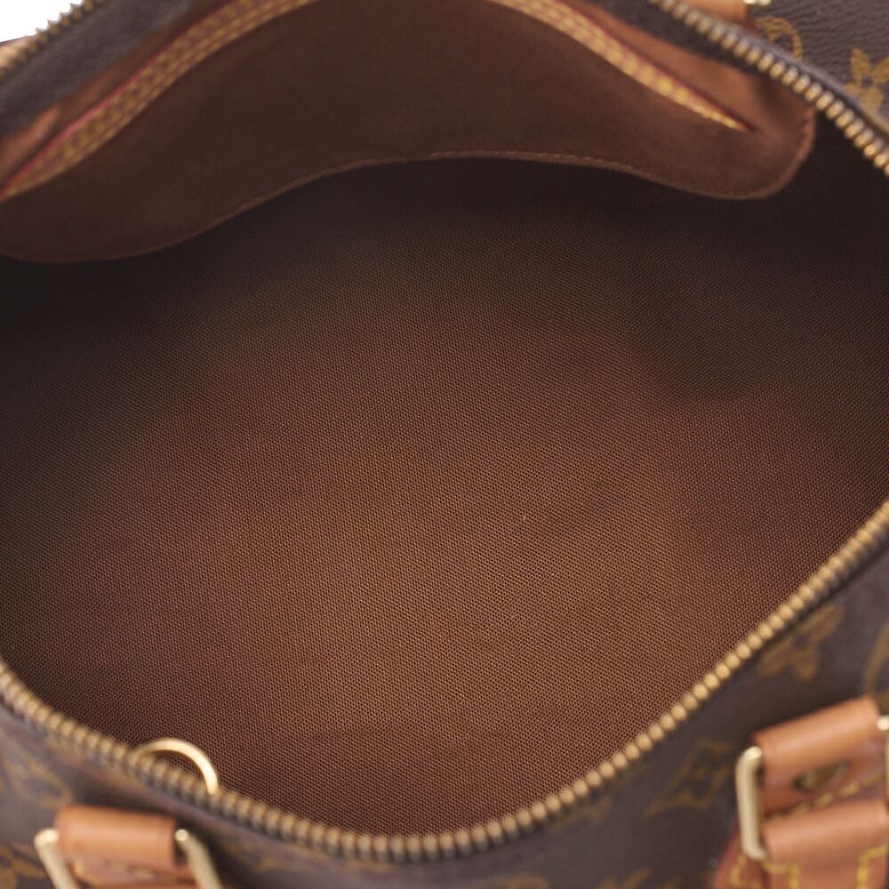 Louis Vuitton Monogram Speedy -30 Handbag M41526 Brown (gold Hardware) [no