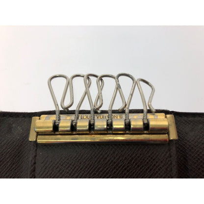 Louis Vuitton Unisex Key Case Damier Multicles 6 6 Rows with Initials N62630