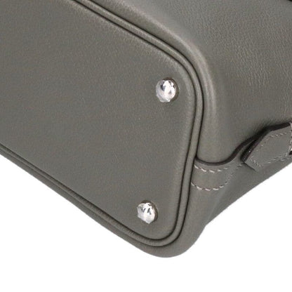 Hermes Bolide 1923 Mini 18 B Engraved Svhardware Evercolor Leather Handbag With