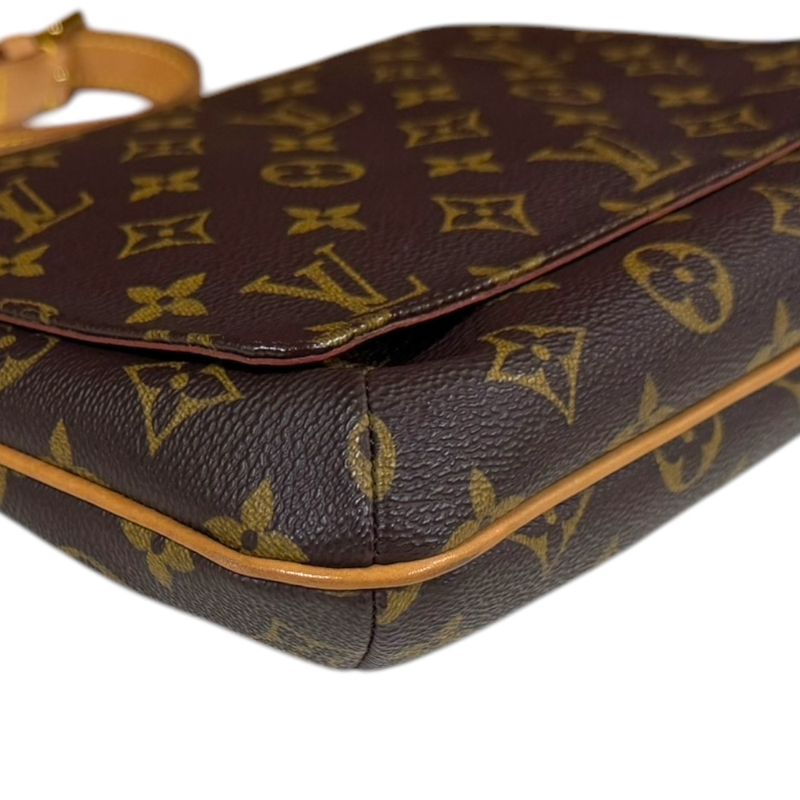 Louis Vuitton Musette Tango Short Monogram Shoulder Bag Monogram Canvas M51257