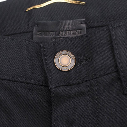 Saint Laurent Paris Denim Pants Size 30 (170 70Y) Black Denim Skinny Pants