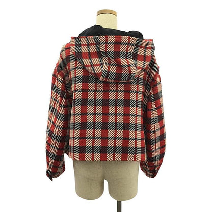 Christian DIOR | Hooded Blouson Fly Front Short Jacket Hoodie Fully Lined | 34