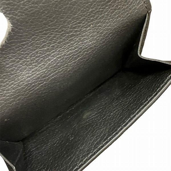 Louis Vuitton Taurillon Portefeuille Lock Mini M63921 Noir Black Trifold Wallet