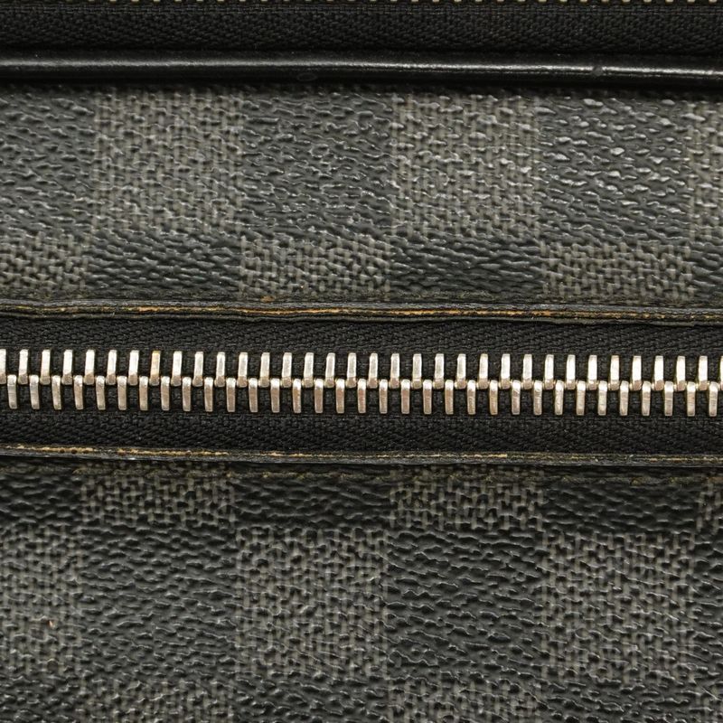 Louis Vuitton Body Bag Damier Graphite Ambler N41289 Black Men's