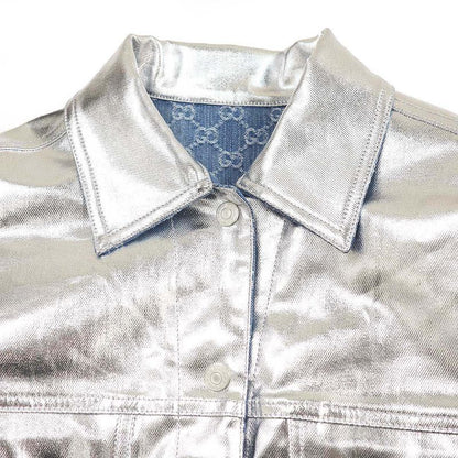 Gucci Sample 22aw GG Reversible Denim Jacket Reversible Over Denim Jacket