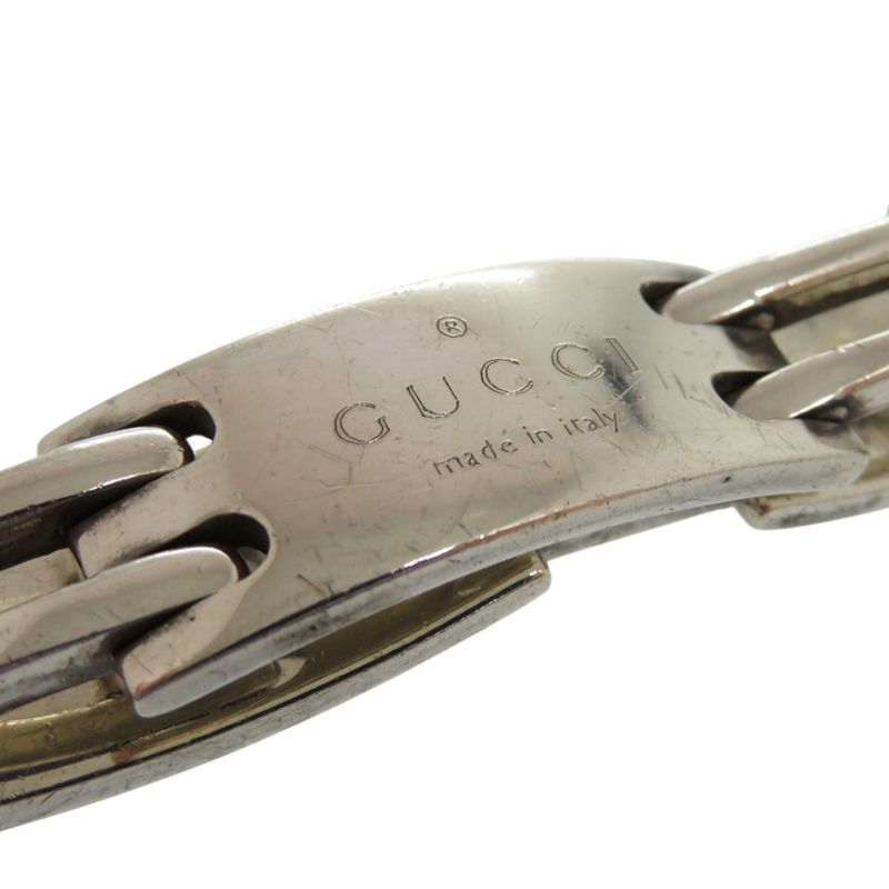 Gucci Logo Plated Silver 925 Silver Bracelet 0520 Gucci