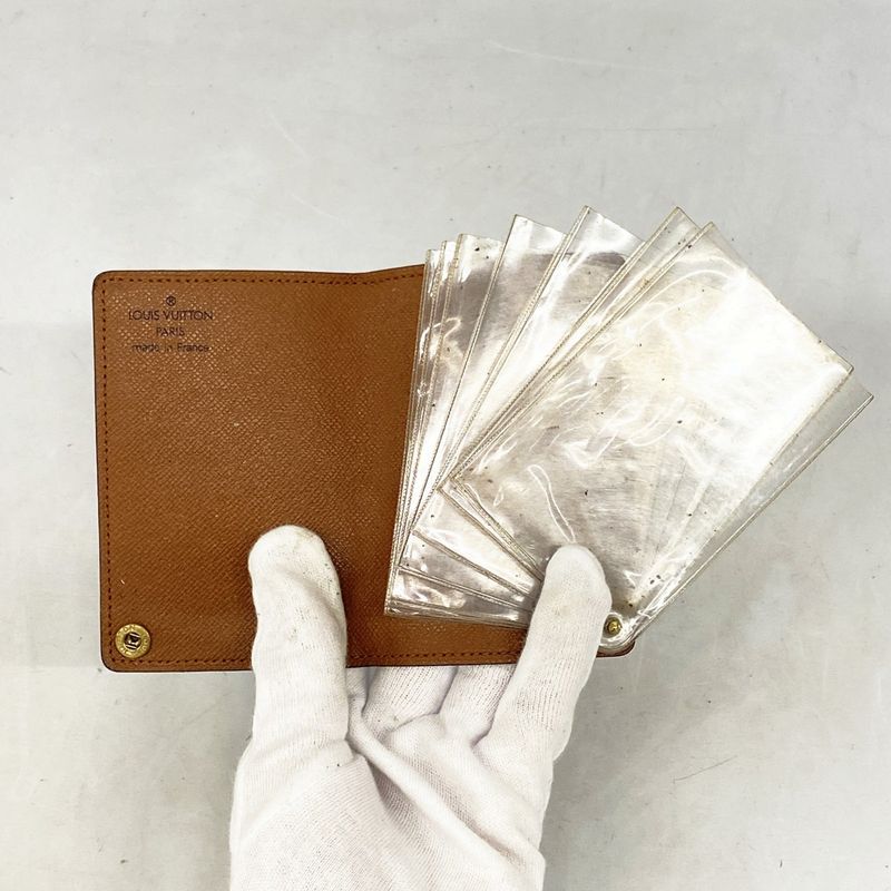 Louis Vuitton Card Case Monogram Porte Cult Cles Diplession M60937 Brown Men