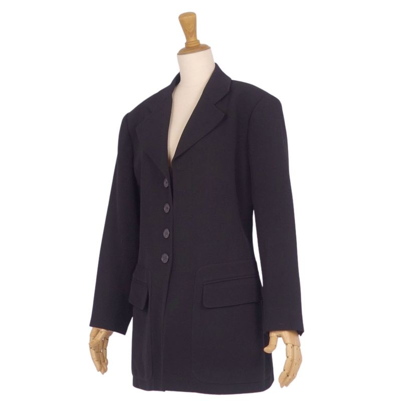 Vintage Hermes Jacket Tailored Wool A