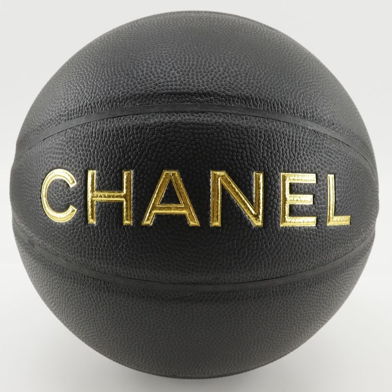Chanel Basketball Black Rubber Black/gold _ Miscellaneous