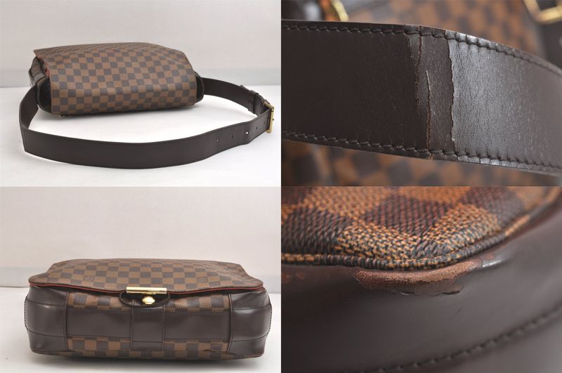 Louis Vuitton Damier Bastille Shoulder Crossbody Bag N45258 LV 3372n