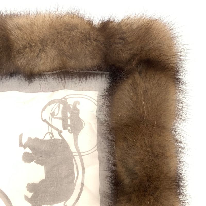 Top Quality Very Rare Hermes Sable Scarf