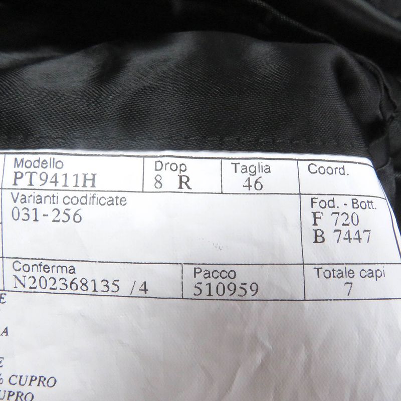 Hermes 23AW 100% Cashmere Double Breasted Chester Coat Long Coat Dark Gray 46