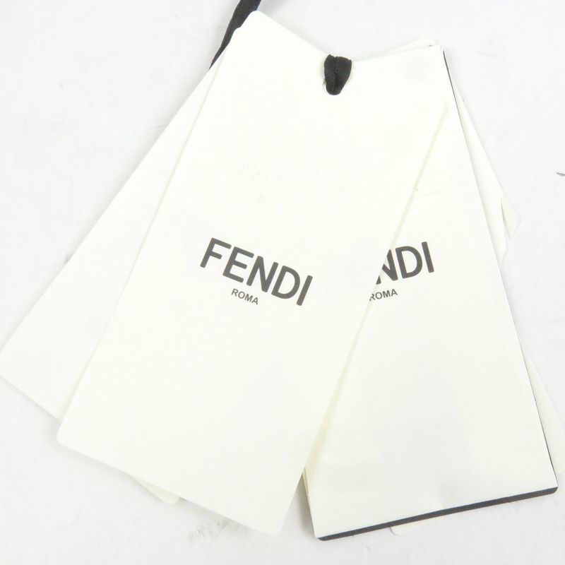 Fendi 2021 Fb0779 Linen Blend Logo Embroidery Embroidered Shorts Kinari 50